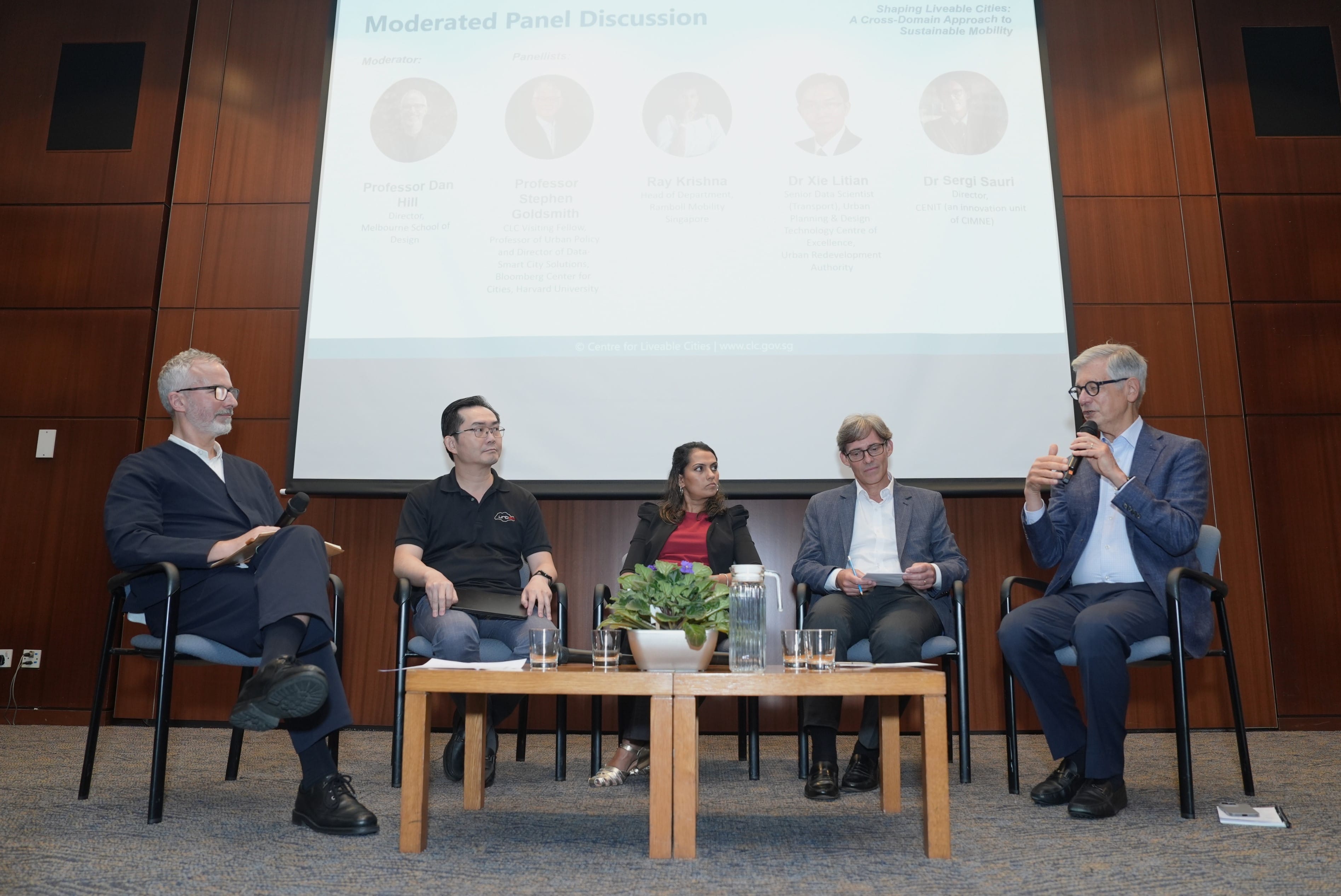 Panel Discussion photo of SusMob Lecture